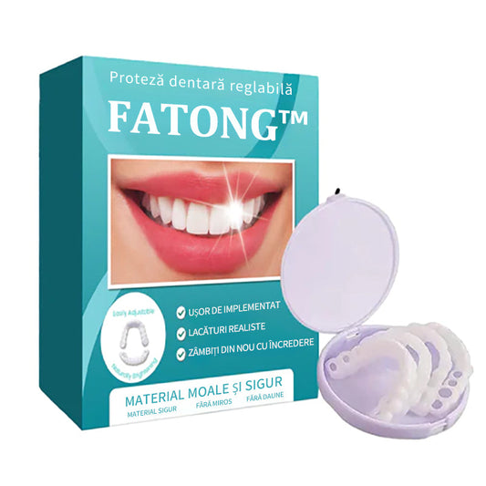 🦷🦷🦷🦷 FATONG™ proteze reglabile(Se potrivește diferitelor tipuri de dinți, ușor de reglat și confortabil de purtat) (👨‍⚕AAD RECOMANDAT)-2 cutii 🔥 -60% 🔥-175 lei🔥💥