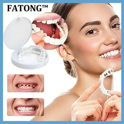 🦷🦷🦷🦷 FATONG™ proteze reglabile(Se potrivește diferitelor tipuri de dinți, ușor de reglat și confortabil de purtat) (👨‍⚕AAD RECOMANDAT)-2 cutii 🔥 -60% 🔥-175 lei🔥💥