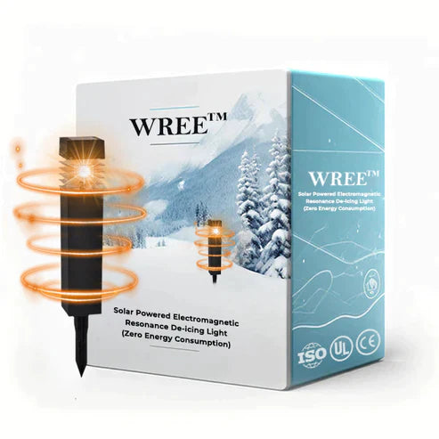 ✨💡WREE™ Solar-Powered Electromagnetic Resonance De-Icing Light - Zero Energy Consumption